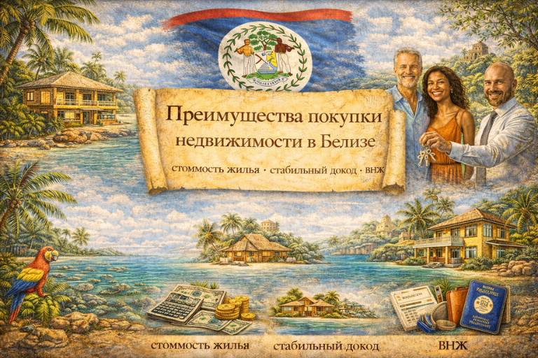 Преимущества покупки недвижимости в Белизе