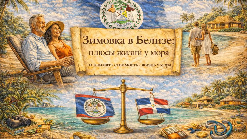 Зимовка в Белизе: плюсы жизни у моря