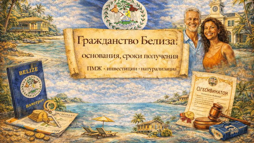 Гражданство Белиза: основания, сроки получения