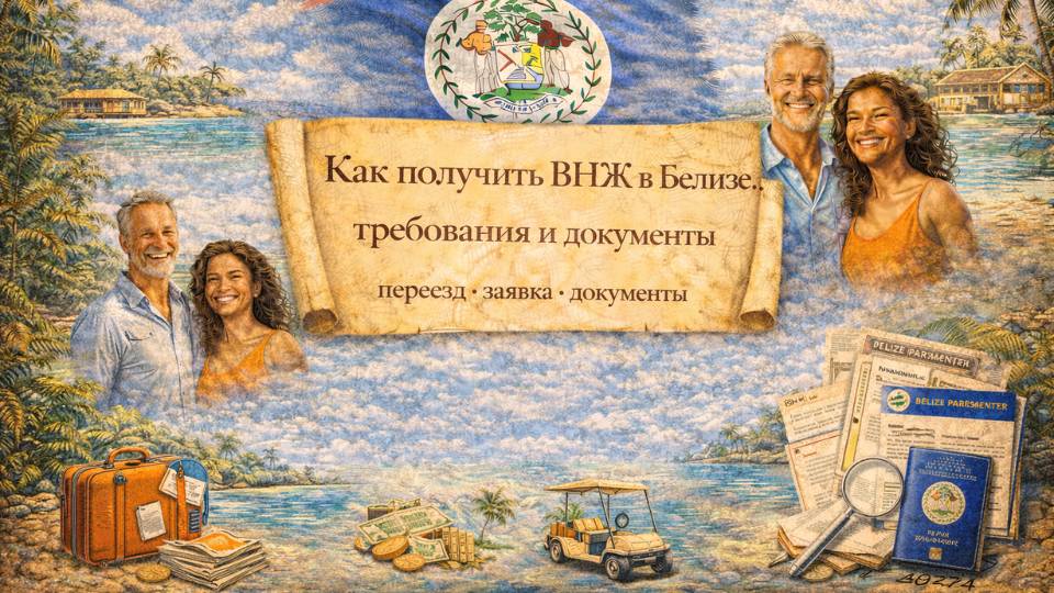 Как получить ВНЖ в Белизе: требования и документы