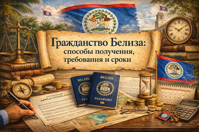 Гражданство Белиза. Способы получения