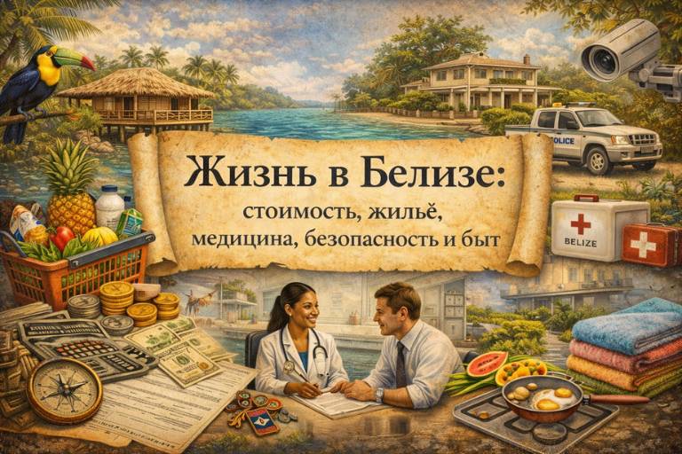 Жизнь в Белизе: стоимость, жильё, медицина и быт